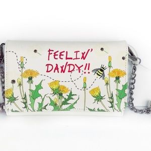New Betsey Johnson Feelin Dandy Wallet On A String